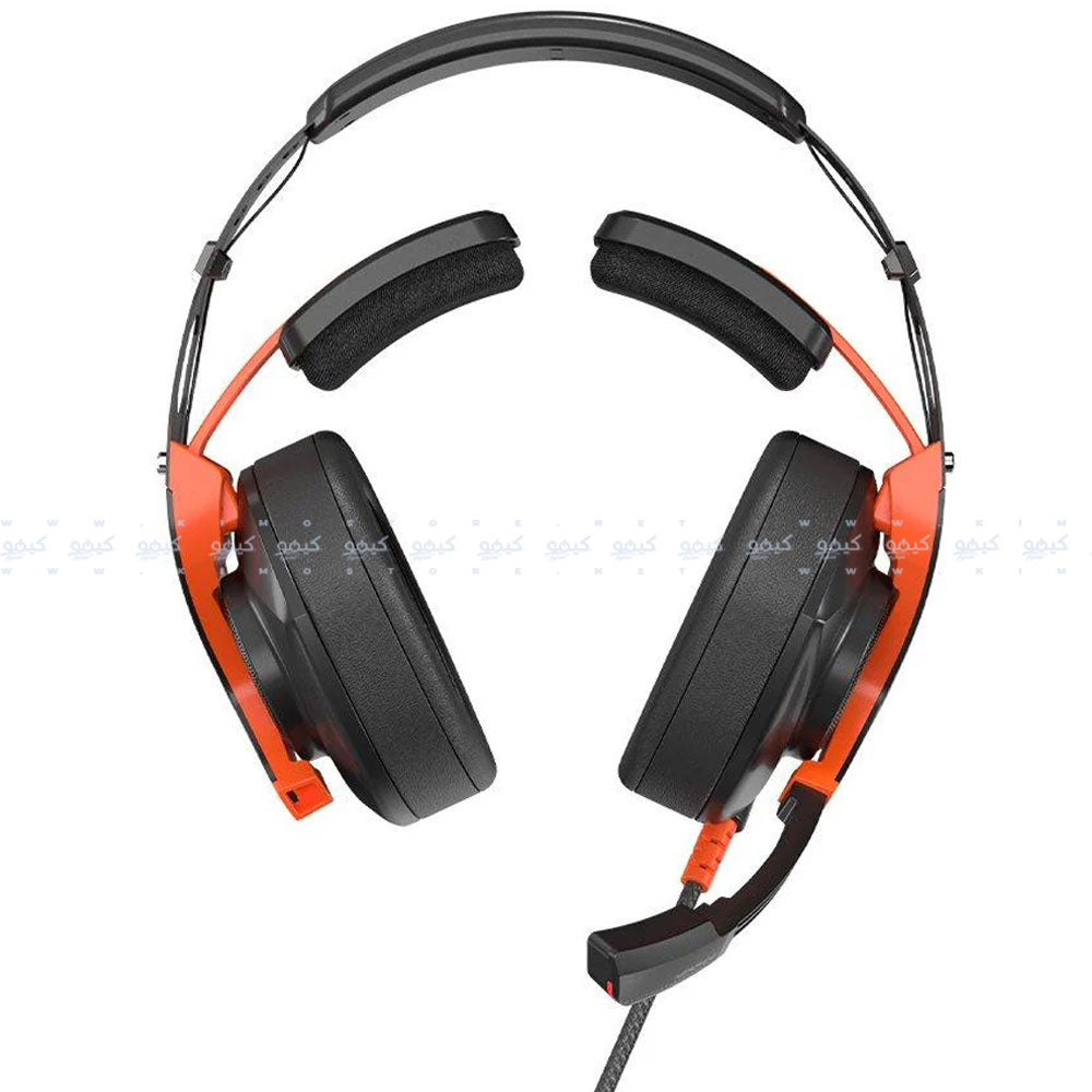 سماعة رأس ميشن RGB جيمنج صوت محيطي مع ميكروفون عازل HP099 