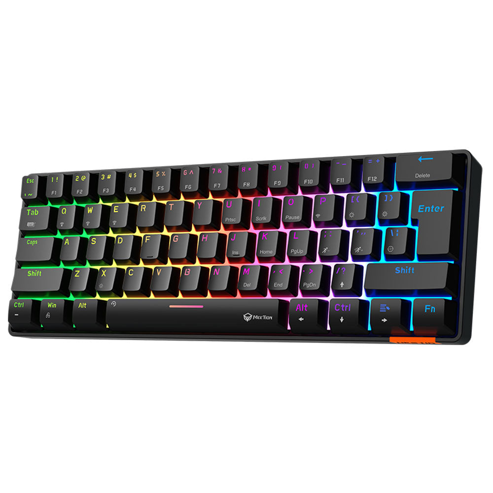 Meetion Hestia MK005BT Blue Switch Bluetooth Wireless RGB Gaming 