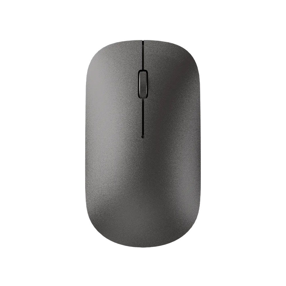 كيبورد + ماوس ميشن بلوتوث سلكي & لاسلكي كومبو إنجليزي وعربي Ikey C230 Quite Slim - اسود رمادي
