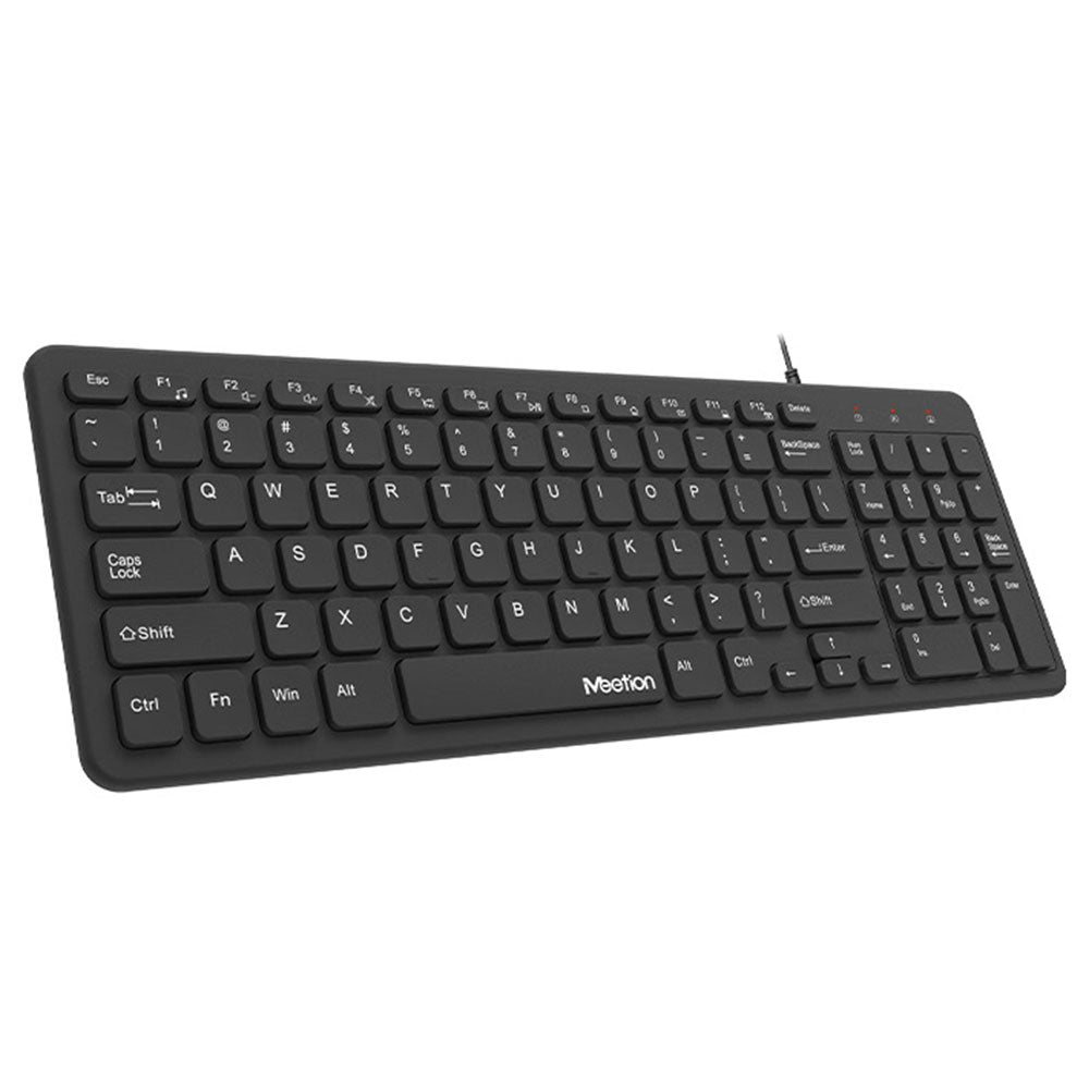 Meetion K410 Ultra-thin Wired Keyboard 