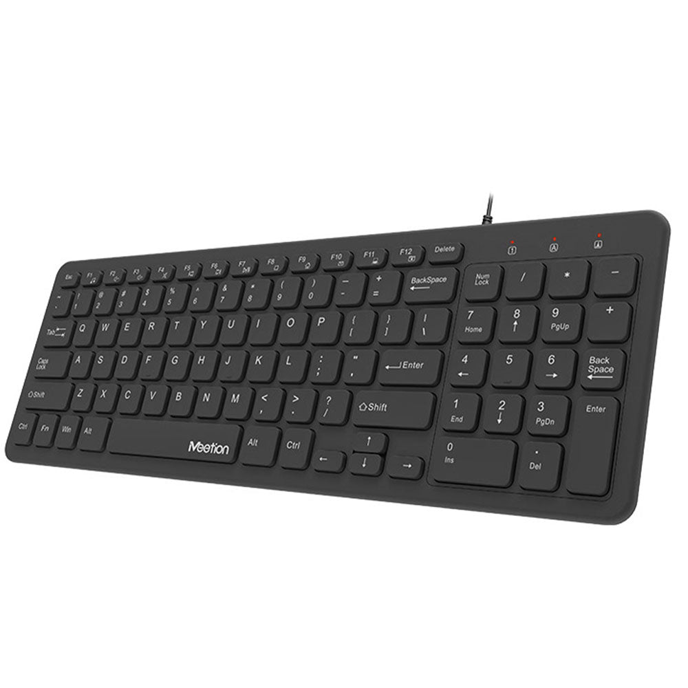 Meetion K410 Ultra-thin Wired Keyboard