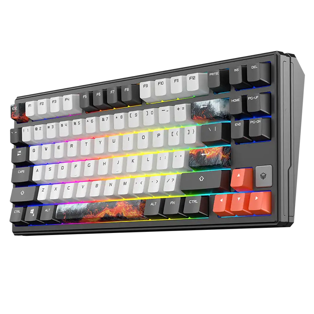Meetion Legend E75 Magnetic Switch Wired RGB Gaming Keyboard English & Arabic - Black