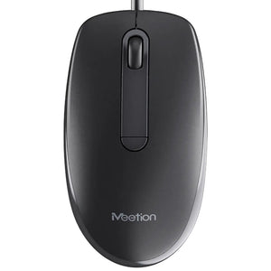 Meetion M100 Wired Mouse 1200Dpi - Black x Gray