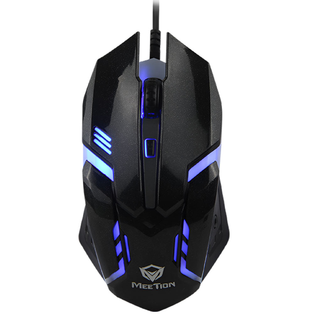 Meetion M371 Wired Rainbow Gaming Mouse 1600Dpi