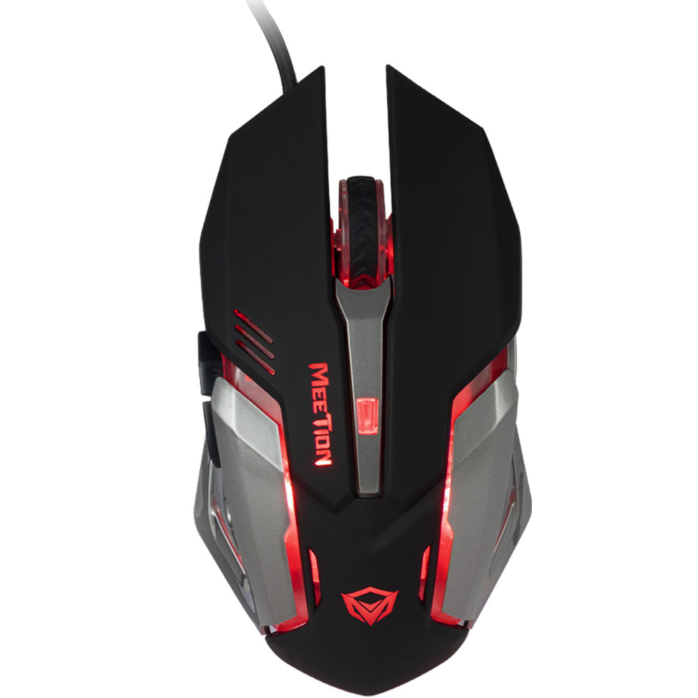 Meetion M915 Wired Gaming Mouse 2400Dpi - Black