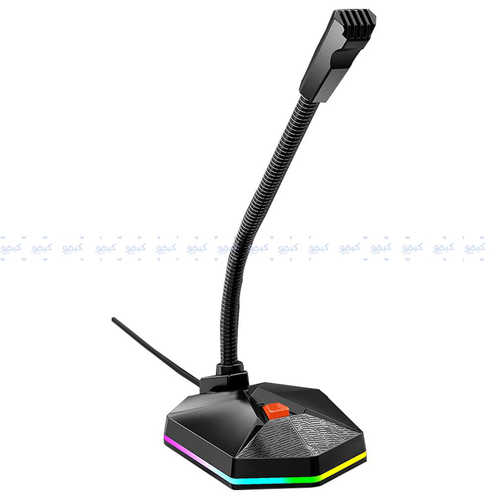 ميكروفون ميشن سلكي RGB جيمنج MC13