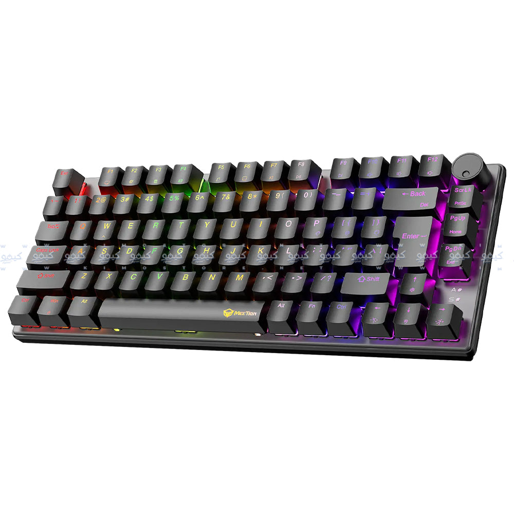 Meetion MK006 Pro Red Switch Wired RGB Gaming Keyboard English & Arabic