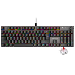 Meetion MK009 Pro Red Switch Wired RGB Gaming Keyboard English & Arabic