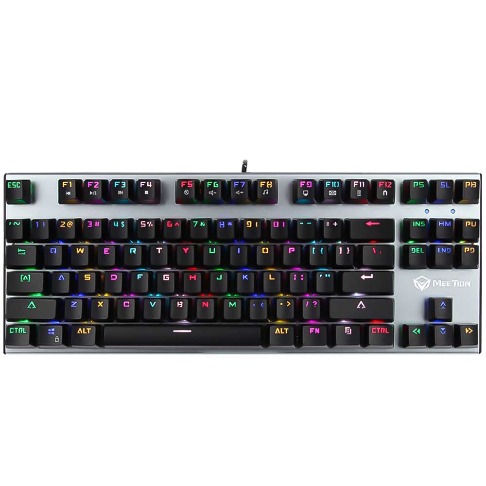 Meetion MK04 Blue Switch Wired RGB Gaming Keyboard English & Arabic
