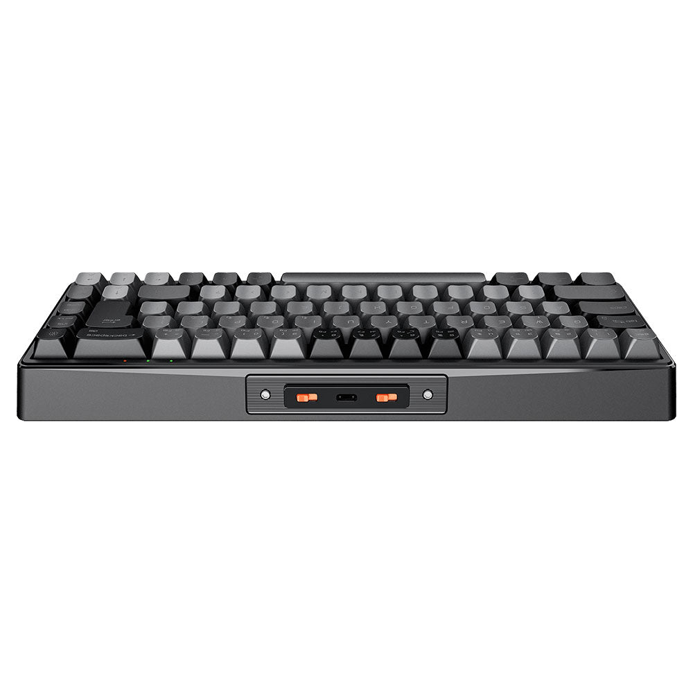 كيبورد ميشن سلكي و لاسلكي بلوتوث RGB جيمنج إنجليزي وعربي MK12 Triple-Mode