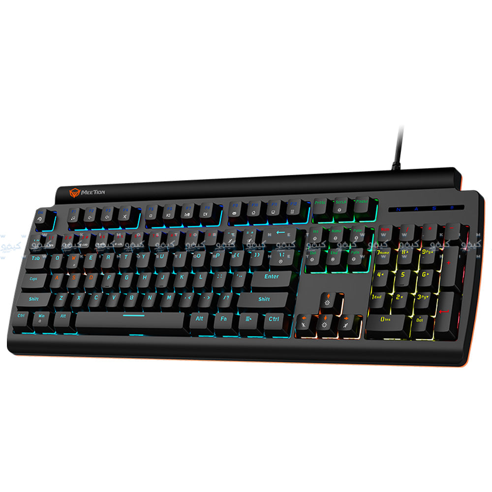  Red Switch Wired Rainbow Gaming Keyboard English & Arabic