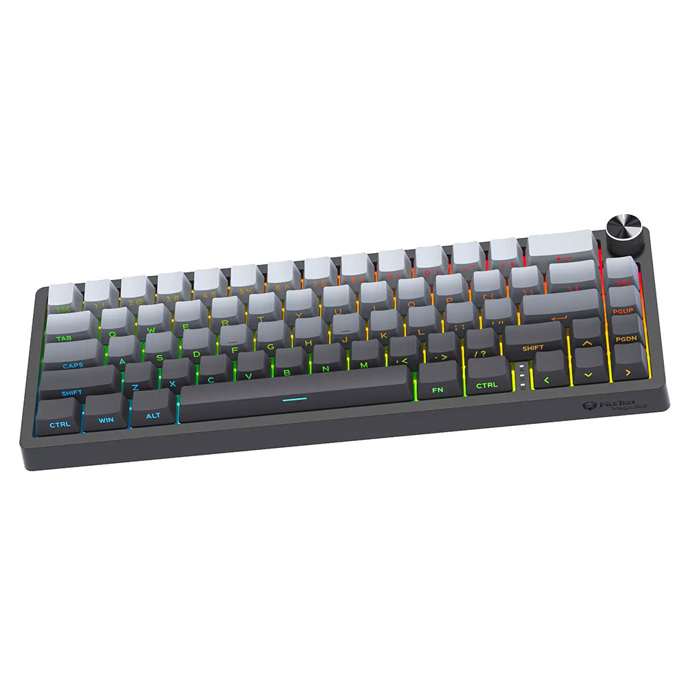 Meetion Magic A68 Magnetic Switch Wired RGB Gaming Keyboard English & Arabic - Black