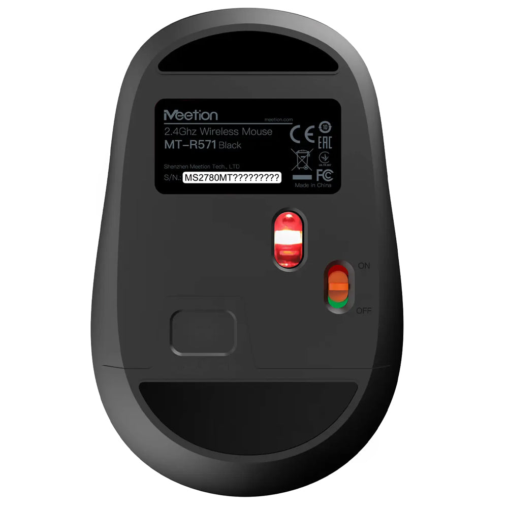 Meetion R571 Wireless Mouse 1600Dpi - Black