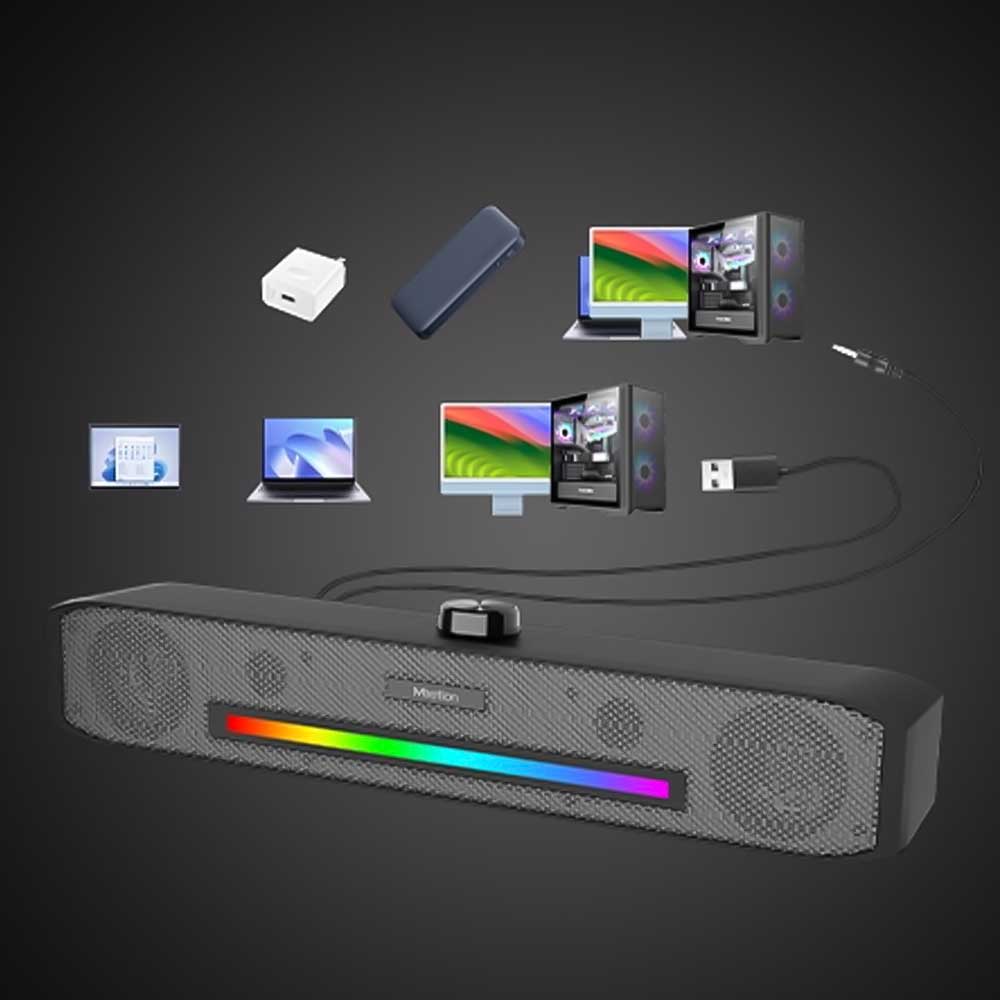 Meetion   RGB Portable Speaker 2.0