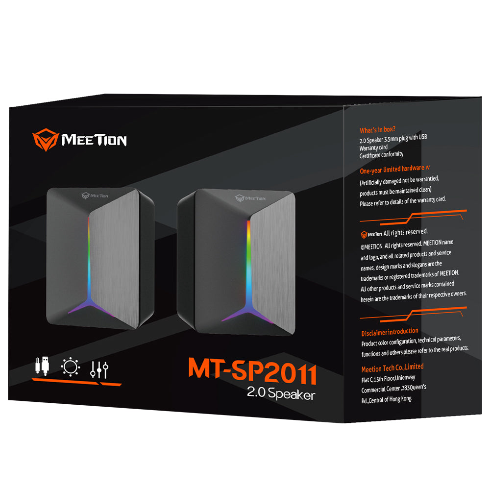 Meetion MT-SP2011 RGB Speaker 2.0