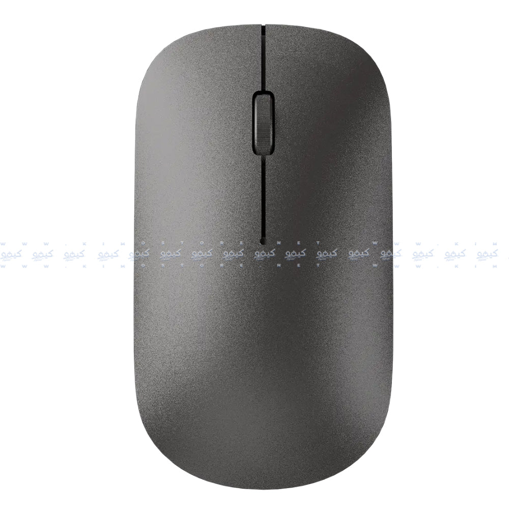 Meetion Ikey C230 Quite Slim Bluetooth Wireless & Wired Keyboard + Mouse Combo English & Arabic - Gray Black