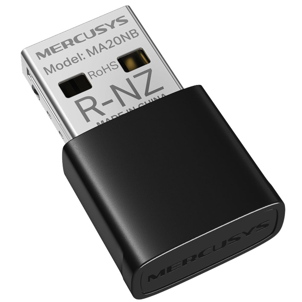 Mercusys MA20NB AC650 Nano Wi-Fi Wireless Bluetooth USB Adapter 