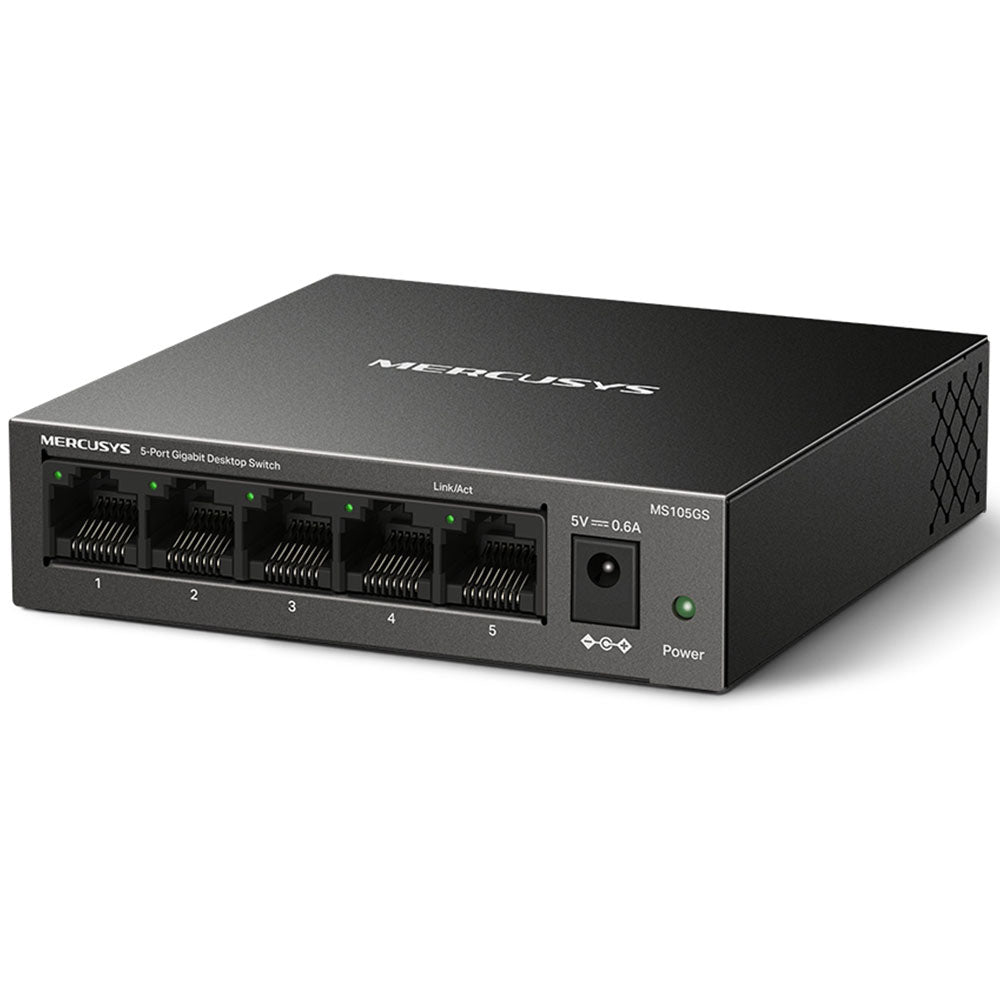 Mercusys MS105GS Unmanaged Desktop Switch 5 Ports 10/100/1000Mbps