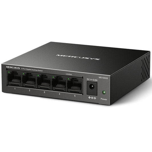 سويتش ميركوسيس 5 منافذ 10/100/1000 ميجابت في الثانية Unmanaged Desktop MS105GS