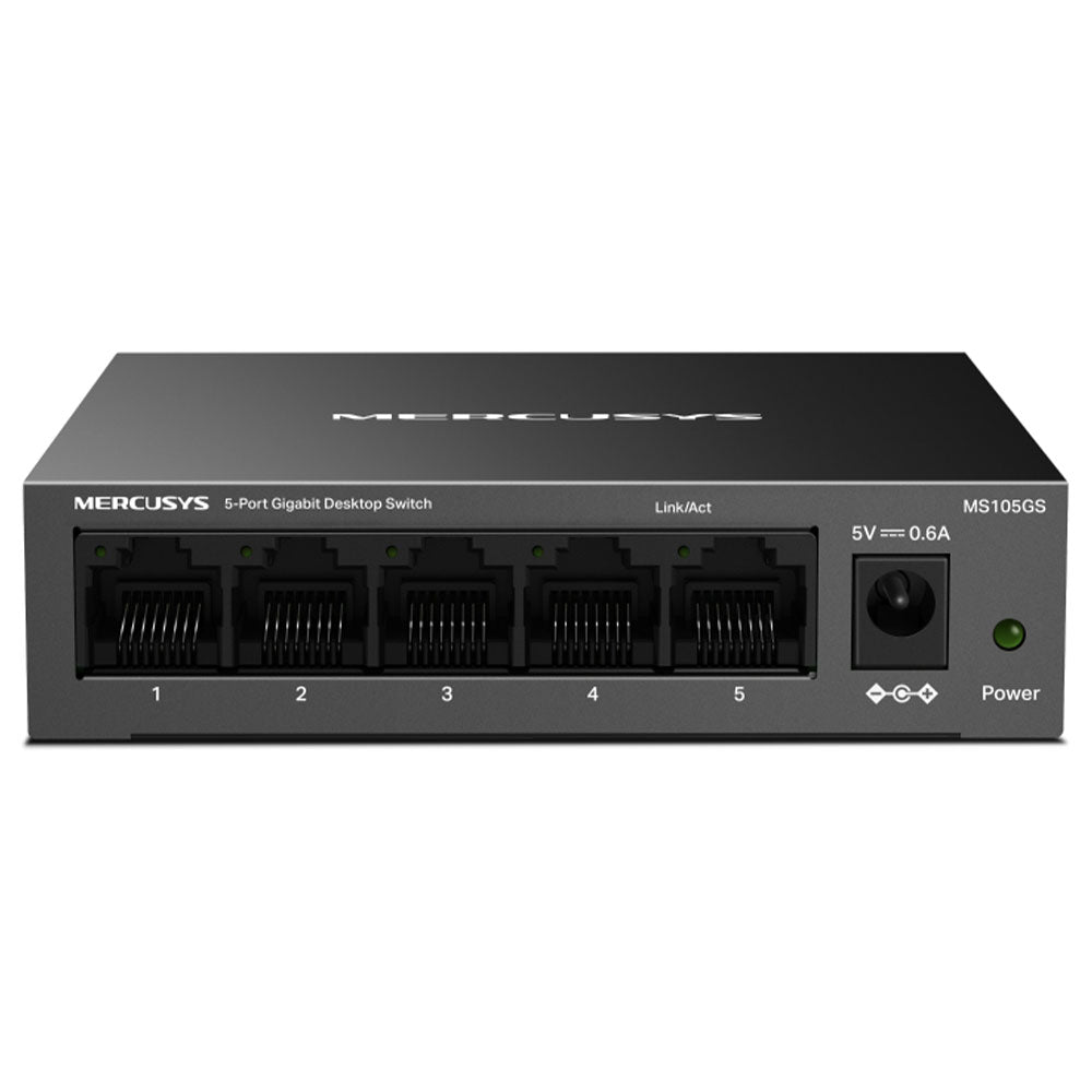 سويتش ميركوسيس 5 منافذ 10/100/1000 ميجابت في الثانية Unmanaged Desktop MS105GS