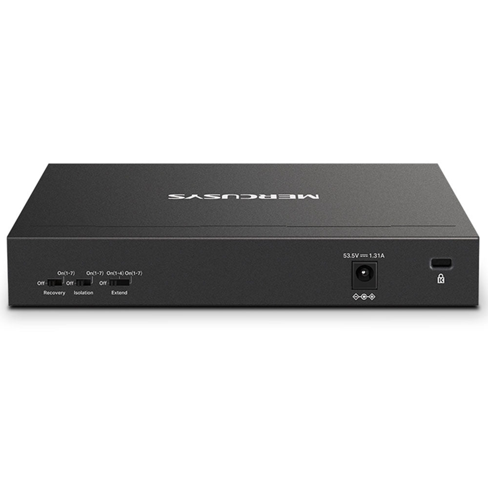 سويتش ميركوسيس 7 منافذ 10/100/1000 ميجابت في الثانية PoE+ + منفذ (RJ45) 10/100/1000 ميجابت في الثانية MS108GP Unmanaged 