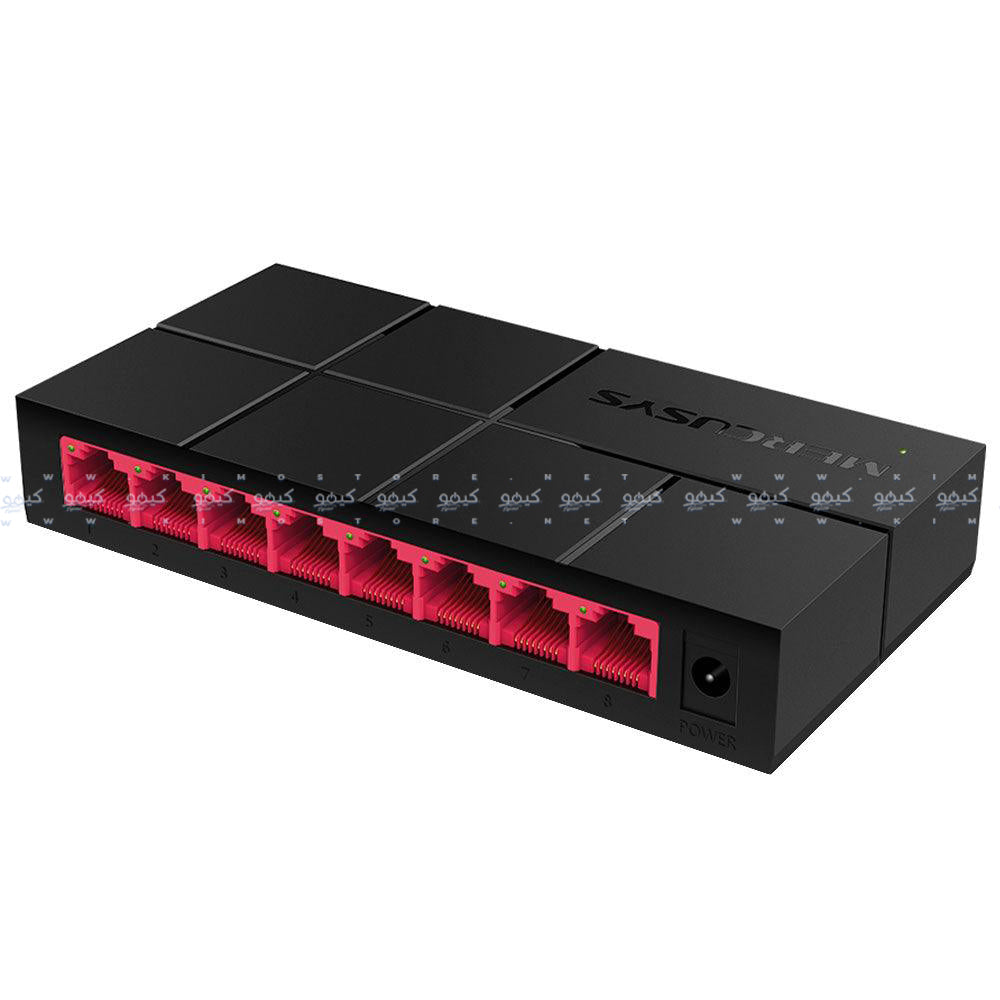 سويتش ميركوسيس 8 منافذ 10/100/1000 ميجابات في الثانية Unmanaged Desktop MS108G