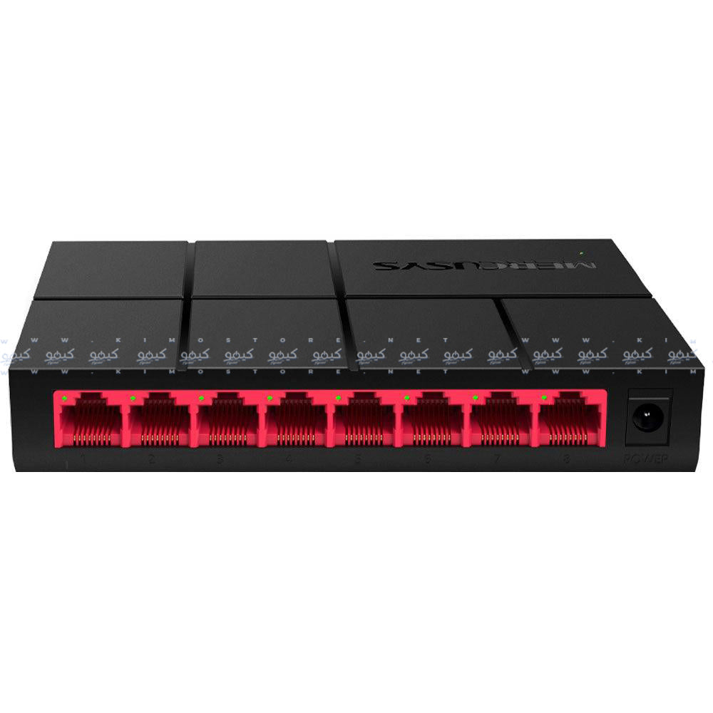 سويتش ميركوسيس 8 منافذ 10/100/1000 ميجابات في الثانية Unmanaged Desktop MS108G