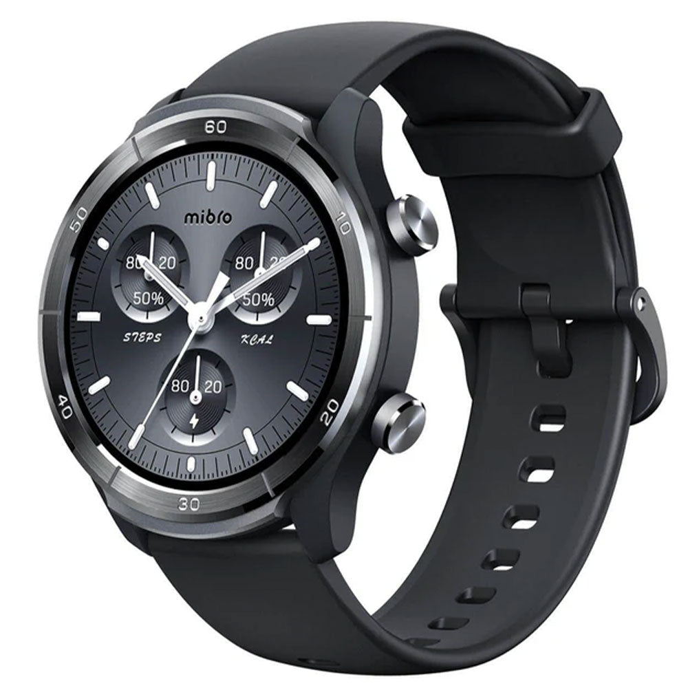 Mibro A3 Watch (45mm - GPS) Dark Gray Aluminum Case With Dark Gray Silicone Band