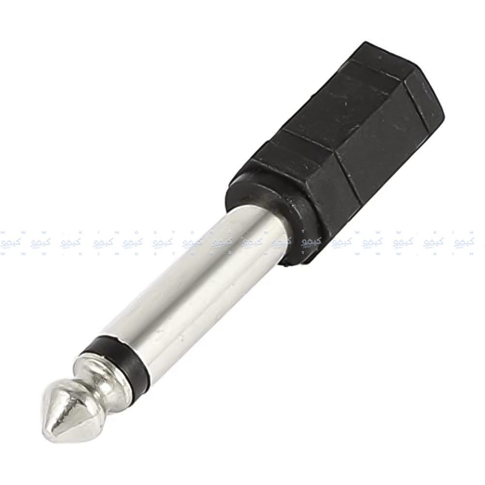 محول ميكروفون 6.35 ملم ذكر إلى 3.5 ملم أنثى