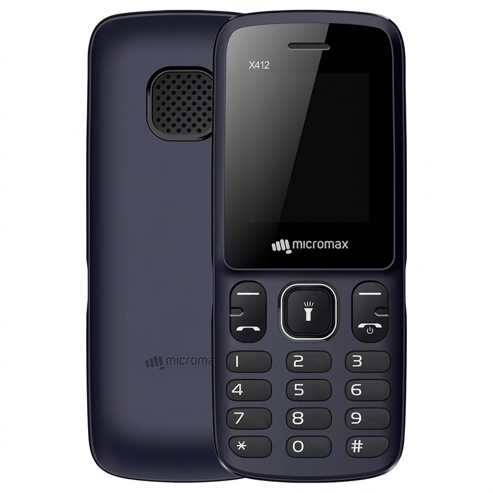 Micromax X412 Dual SIM (32MB / 32MB Ram / 1.77 Inch / 2G)