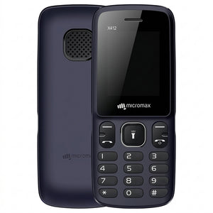 موبايل مايكروماكس X412 ثنائي الشريحة (32 ميجابايت / 32 ميجابايت رام/ 1.77 بوصة/ تقنية 2G)