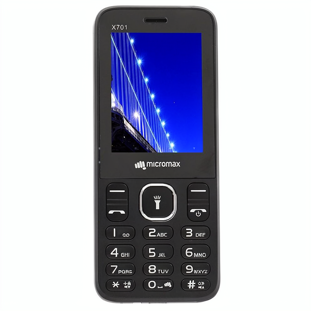 Micromax X701 Dual SIM (40MB / 56MB Ram / 2.4 Inch / 2G) 