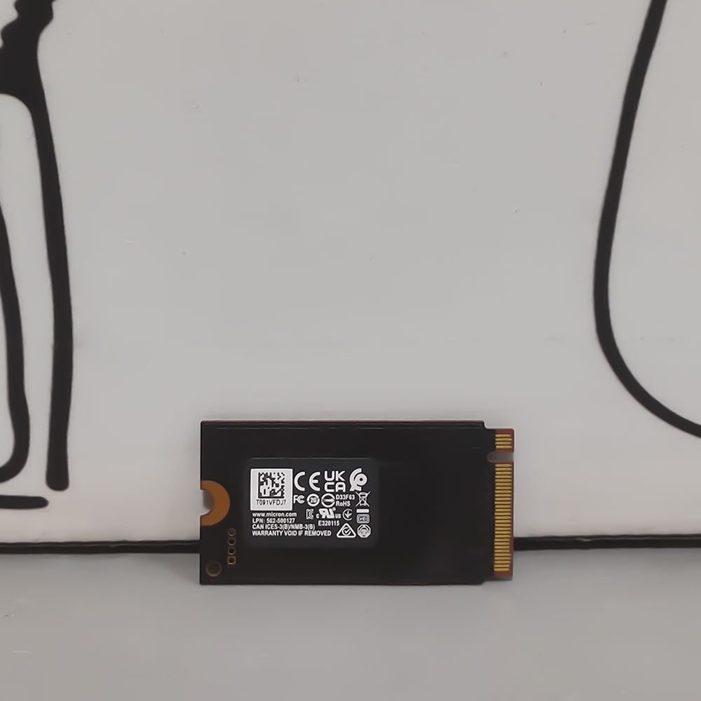 Micron 2500 512GB NVMe 2242 PCIe M.2 SSD (Original Used)