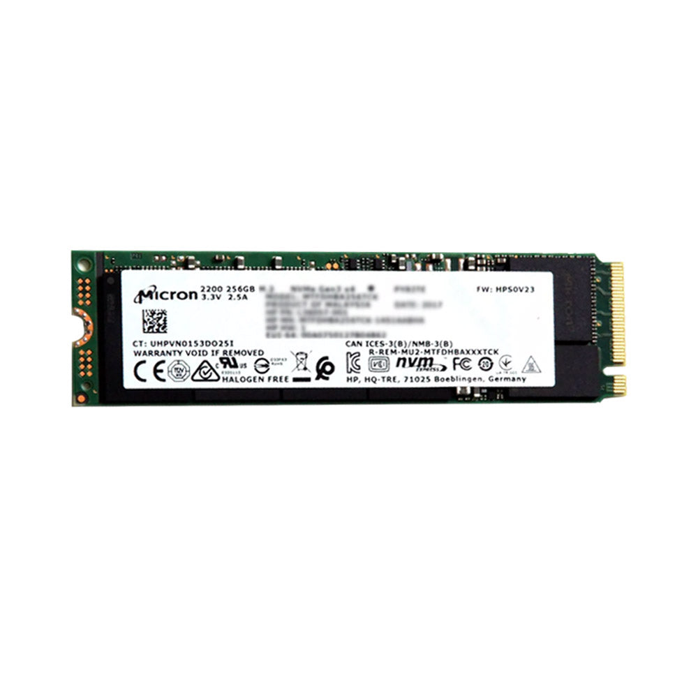 هارد درايف ميكرون 256 جيجابايت M.2 SSD NVMe PCIe (استعمال خارج)