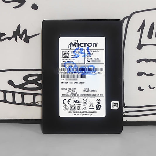 Micron 256GB SATA 2.5 Inch Internal SSD (Original Used)