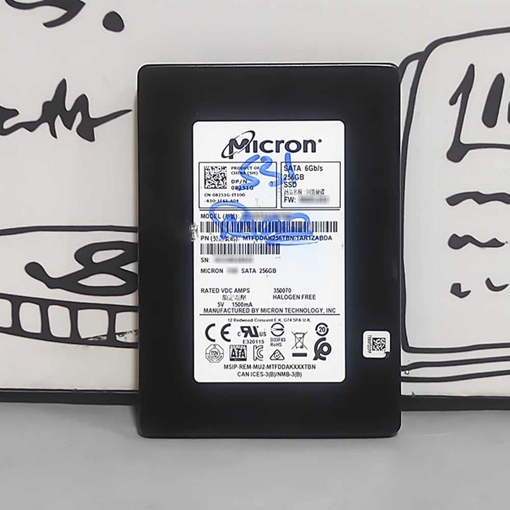 ②-W918-Micron SATA 256GB 2.5インチ SSD 4点 【公式通販】