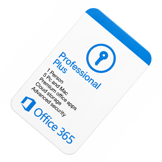 Microsoft Office 365 Professional Plus 5x PC