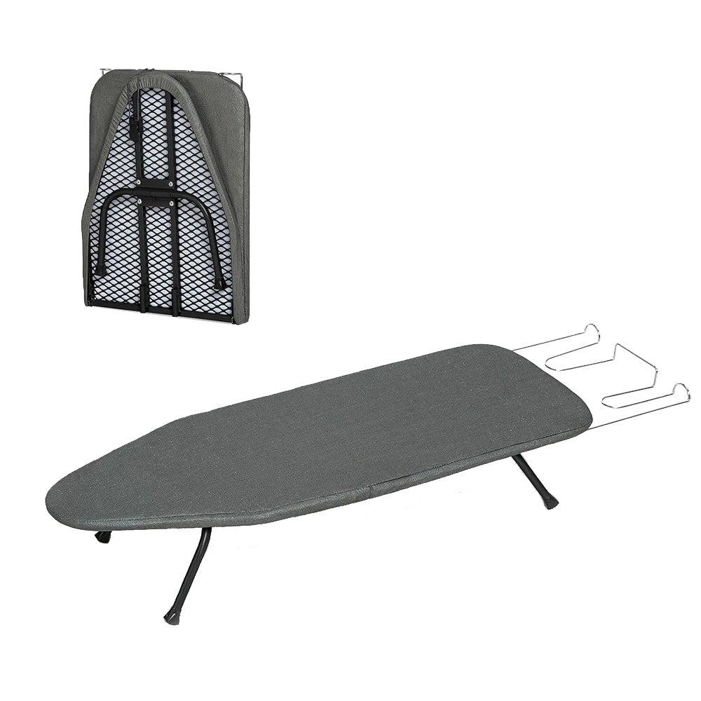 Mini Flodable Iron Table AH-258-489 - Black