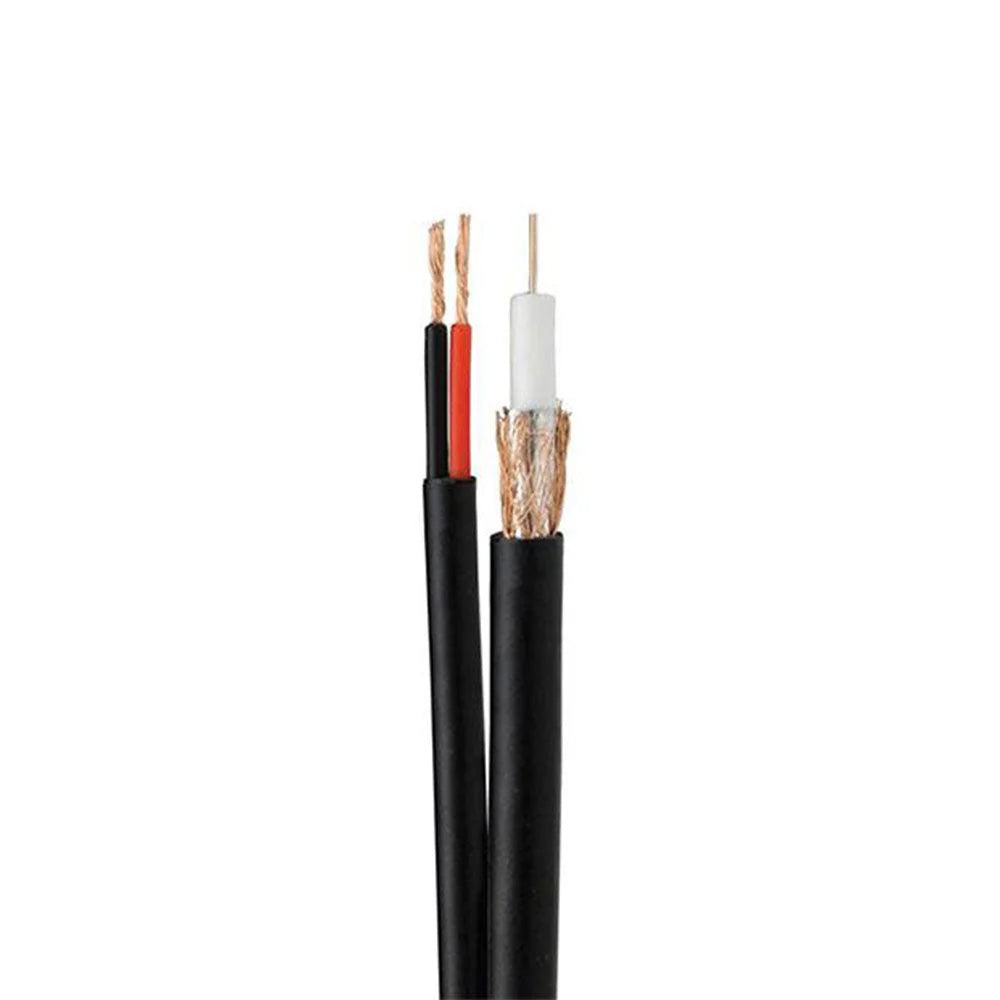 كابل كاميرا باور + داتا ميكس ماكس 100 متر RG59