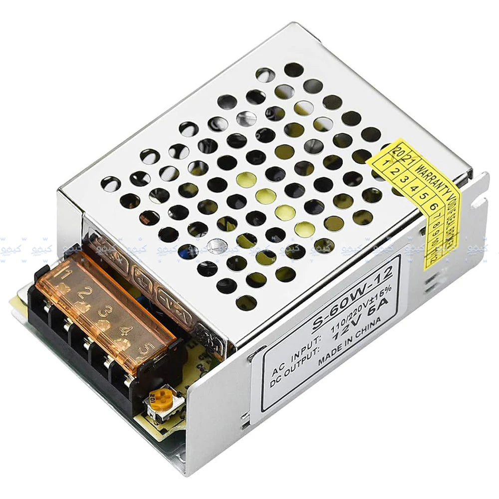 Mix Max S-60-12 Camera Power Supply 12V 5A (Small)