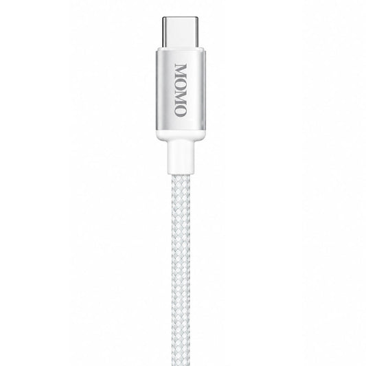 Momo MO-011021 Type-C To Lightning Cable 30W Fast Charging 1.2m - White