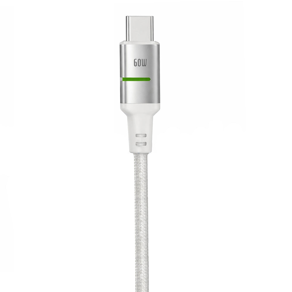 Momo MO-011023 Type-C To Type-C Cable 60W Fast Charging 1.2m - White