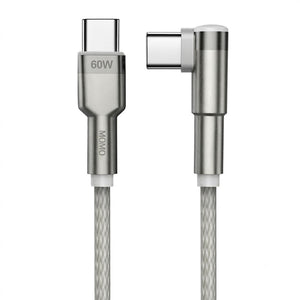 Momo MO-011027 Type-C To Type-C Cable 60W Fast Charging 1.2m - Gray