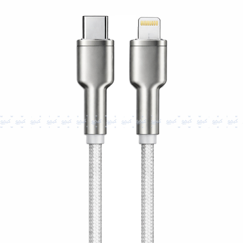 Momo MO-011031 Type-C To Lightning Cable 30W Fast Charging 1.2m - White