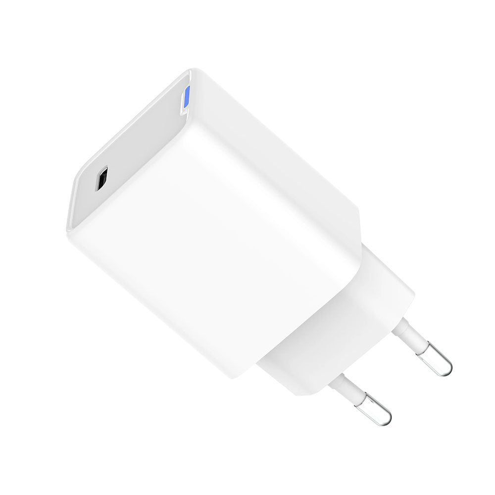Momo Mini Turbo Fast Wall Charger Type-C 45W Fast Charging - White