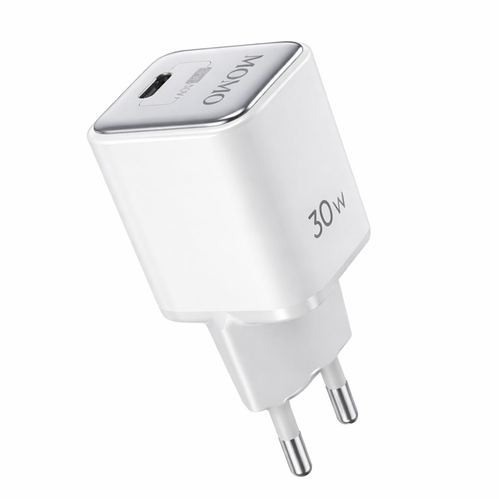 Momo Mini Turbo Fast MO-066610 Wall Charger Type-C 30W Fast Charging - White