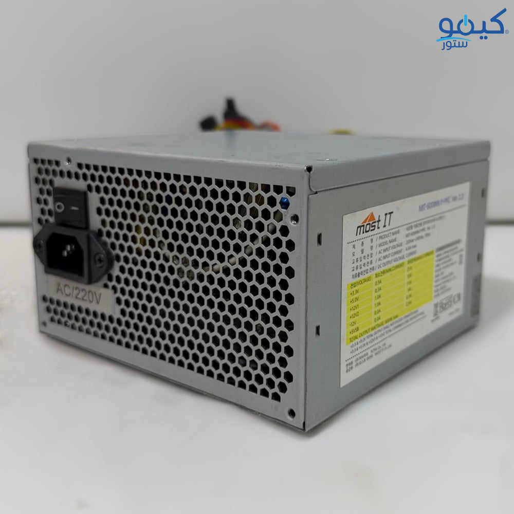 باور سبلاي كمبيوتر موست اي تي MIT-600INN P-PFC 600W (إستعمال خارج)