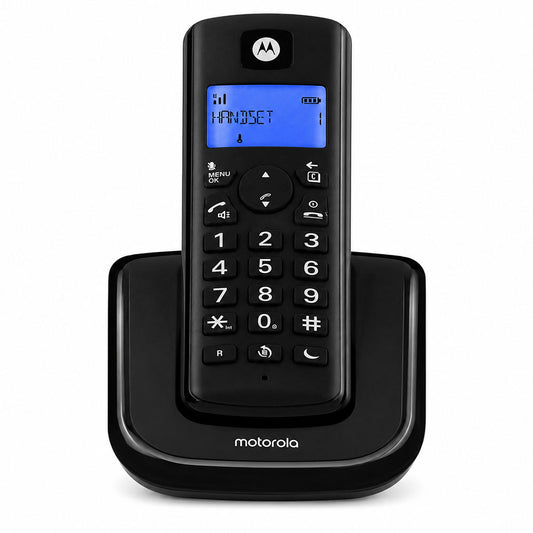 Motorola T201+ Digital Cordless Telephone - Black