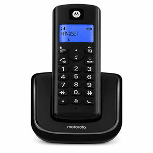 Motorola T201+ Digital Cordless Telephone - Black