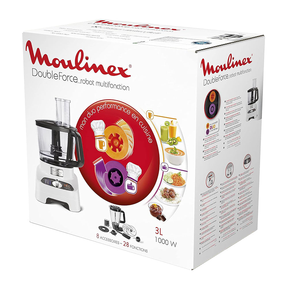 Moulinex Food Processor DoubleForce FP823125 1000W